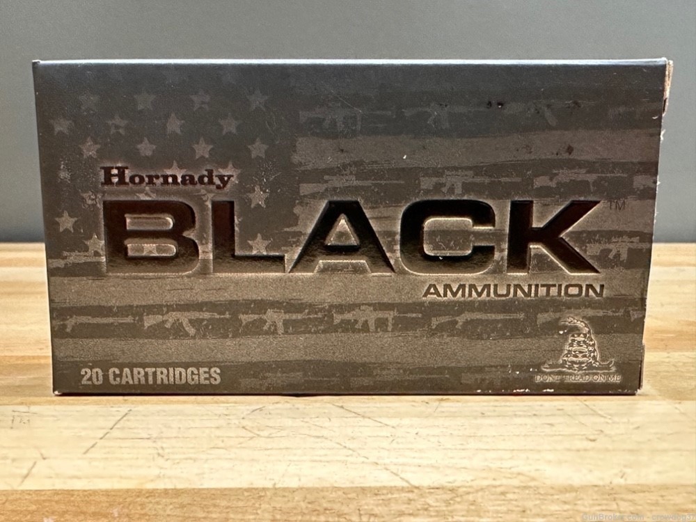 Hornady Black - 300 Blackout 208gr AMAX Subsonic - 200 rounds #80891-img-2