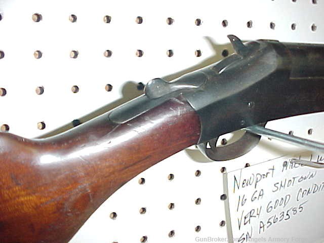 BK#5 Item# 19 - Newport Model WN 16 Ga Shotgun-img-0
