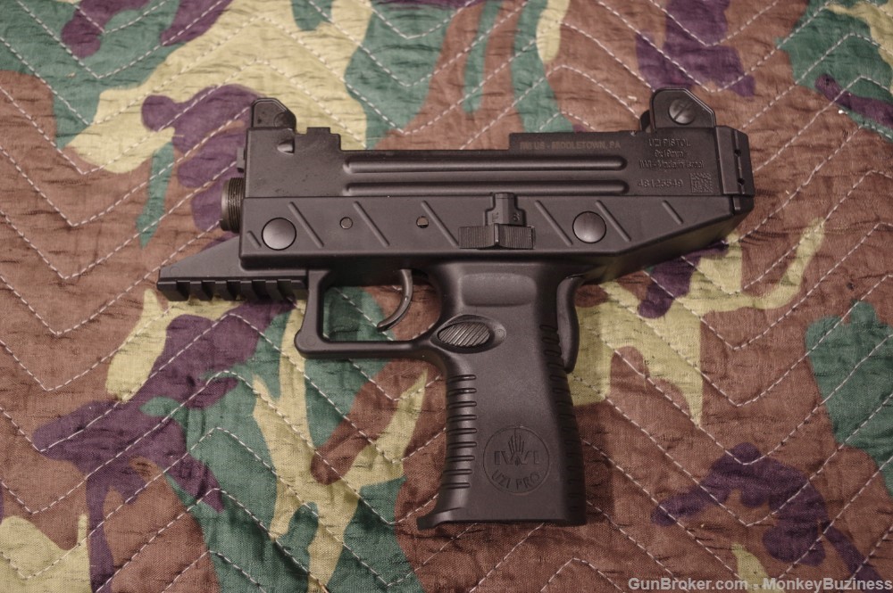 IWI-Israel Uzi Pro Pistol w/ threaded barrel 9mm 4.5” Semi-Auto Pistol LNIB-img-8