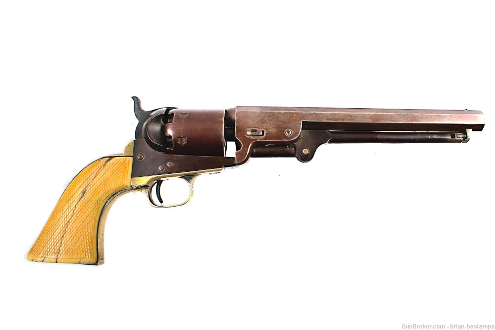 Colt 1851 Navy .36 Caliber Percussion Revolver – SN: 36759 (Antique)-img-1