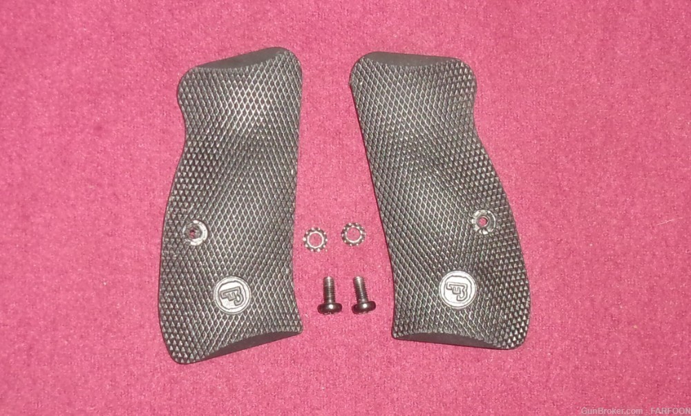 CZ-75 D COMPACT FACTORY GRIPS, SCREWS, & WASHERS-img-0