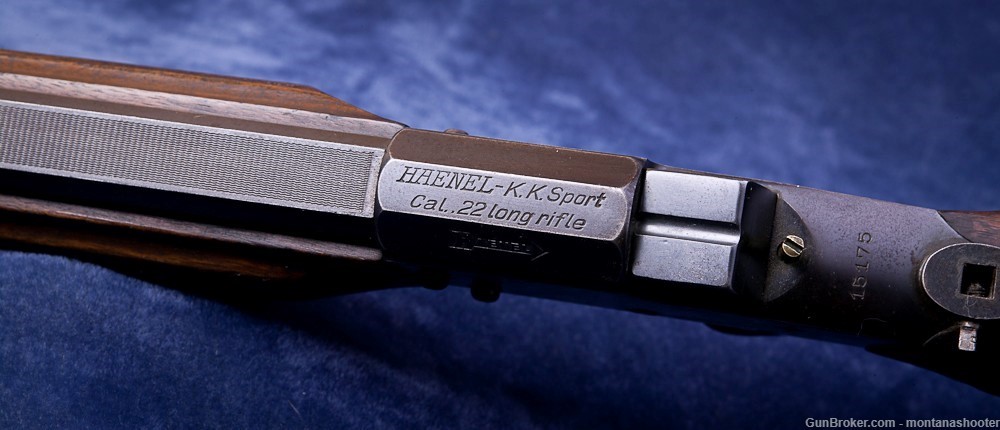 VERY RARE-Haenel KK Sport Schuetzen Rifle by Carl Stiegele .22LR NICE-img-16