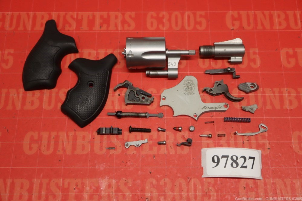 Smith & Wesson (S&W) 637-2 Airweight, 38 Special + P Repair Parts-img-0