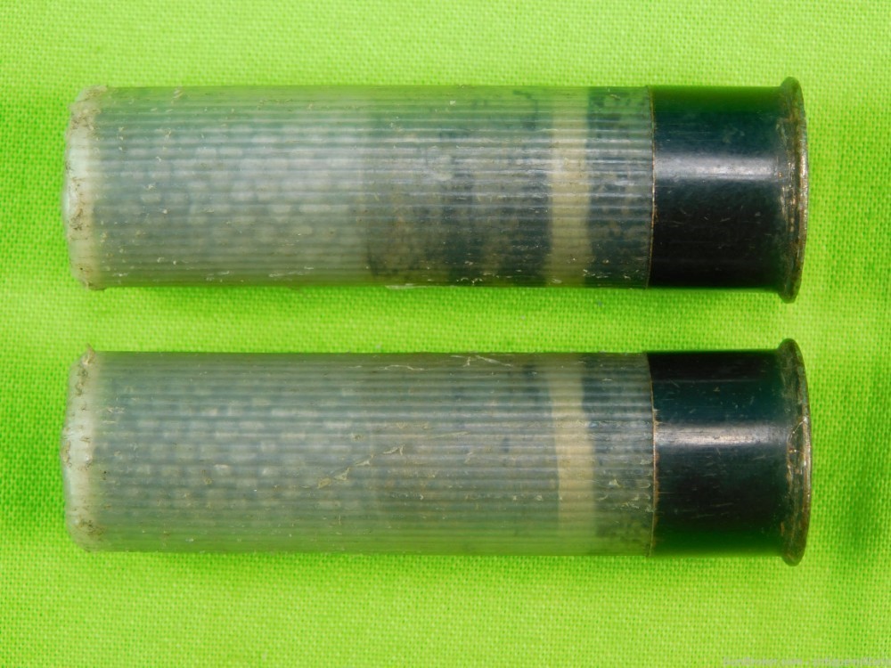 Vintage US Set of 2 20 Gauge Dummy Training Shotgun Round Shell Ammo-img-1