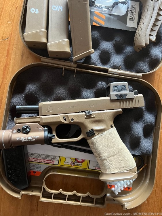 Glock 19x with Glock Performance Trigger/ FDE TLR7-1/ FDE Holosun 509t-img-5