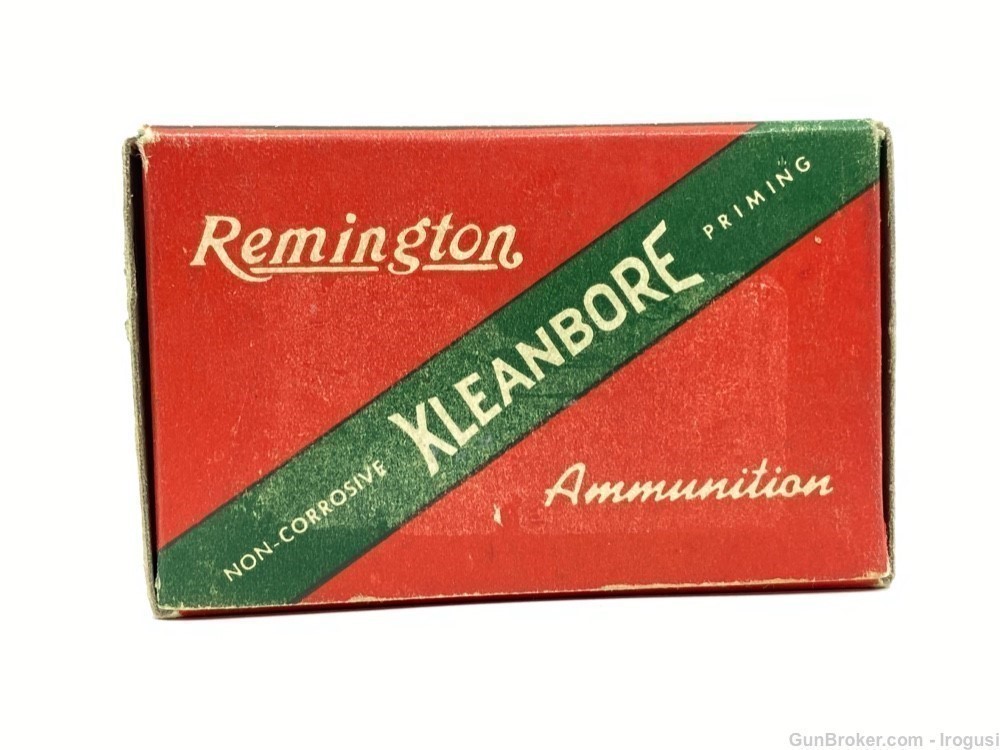 1946-60 Remington Kleanbore .22 Hornet Hi Speed 45 Gr SP Vintage FULL Box-img-5