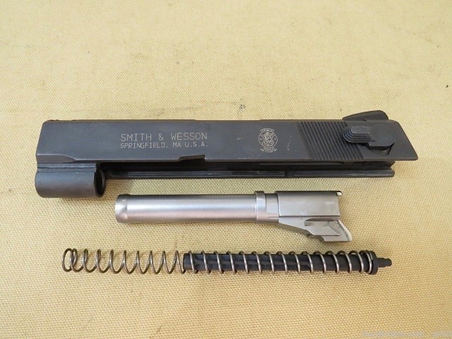 S&W Model 410 .40 Pistol Slide + Barrel & Recoil Assembly Upper Parts Kit-img-0