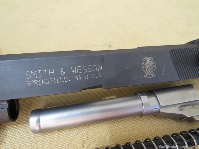 S&W Model 410 .40 Pistol Slide + Barrel & Recoil Assembly Upper Parts Kit-img-2