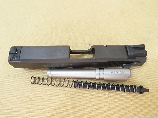 S&W Model 410 .40 Pistol Slide + Barrel & Recoil Assembly Upper Parts Kit-img-3