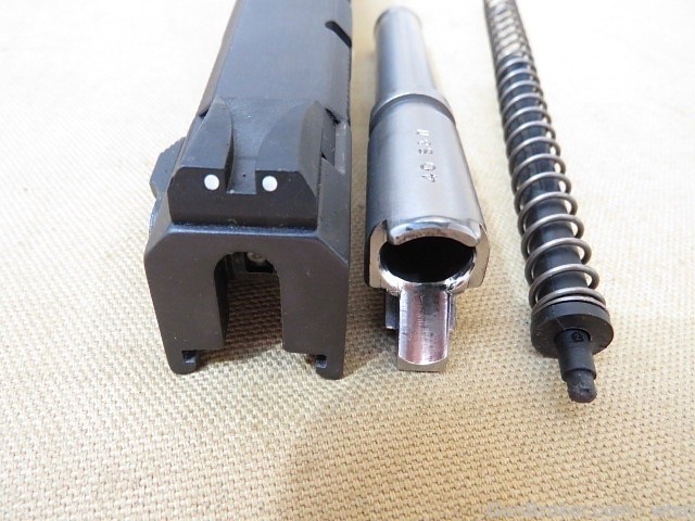 S&W Model 410 .40 Pistol Slide + Barrel & Recoil Assembly Upper Parts Kit-img-7