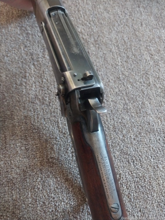 Winchester 1895 takedown 30-06 Lyman peep sight-img-5