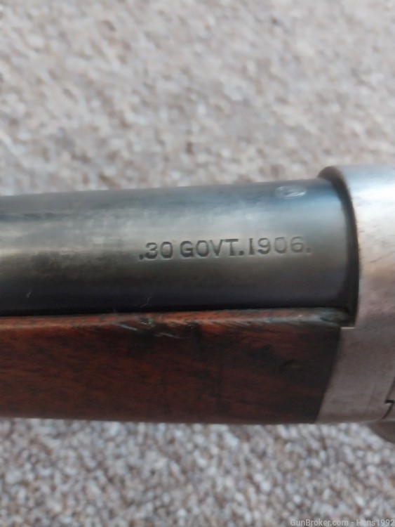 Winchester 1895 takedown 30-06 Lyman peep sight-img-1