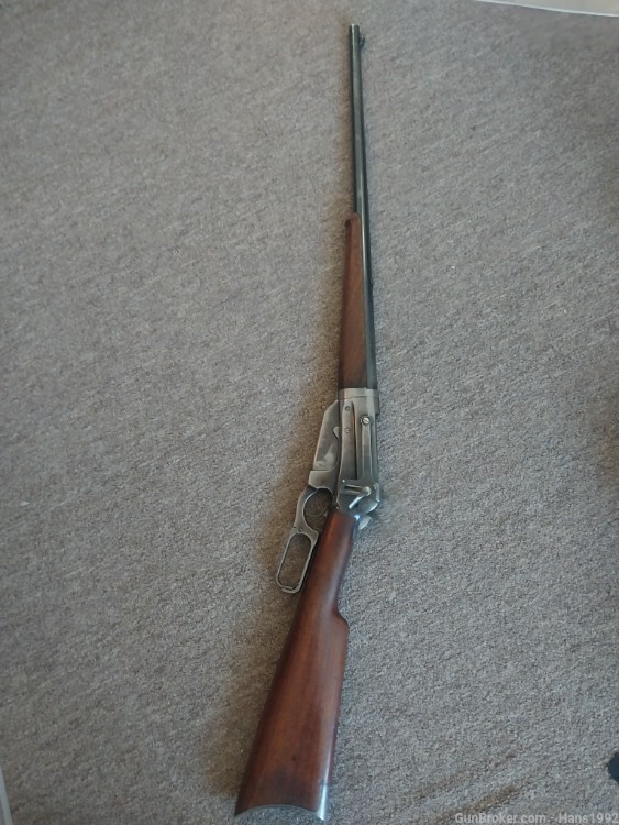 Winchester 1895 takedown 30-06 Lyman peep sight-img-0