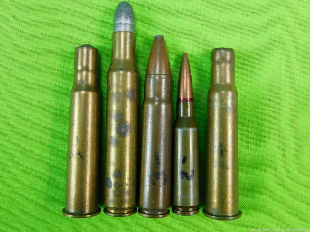 Collector's Lot 10 Round Vintage Antique US Rifle Ammo C-img-3