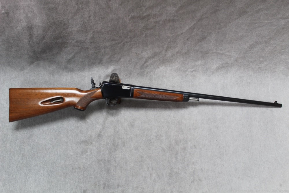Winchester Model 63 Deluxe, 22 L.R. Grooved Receiver, High Condition, 1958-img-0