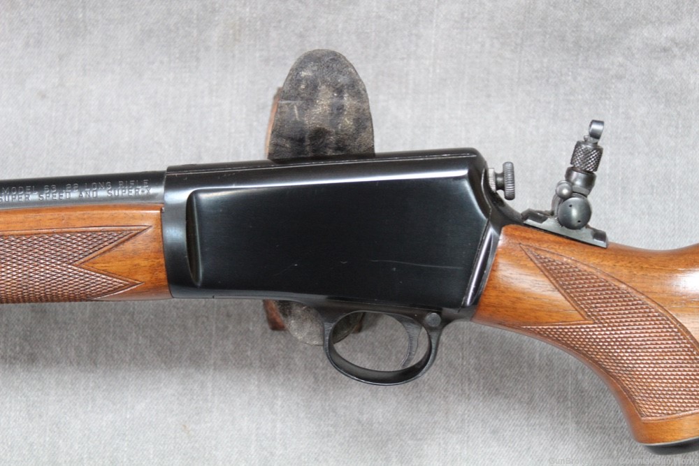 Winchester Model 63 Deluxe, 22 L.R. Grooved Receiver, High Condition, 1958-img-8