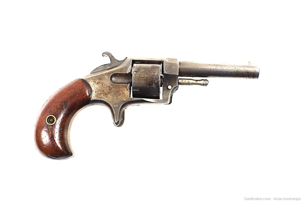 Iver Johnson Smoker No.1 .22 Caliber Revolver –SN: 733 (Antique)-img-1