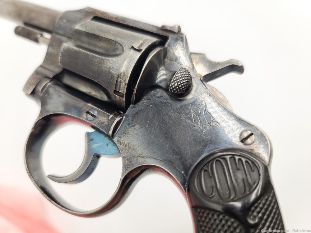 Rare 1911 Colt Police Positive 4-Digit Serial 22 Revolver No Reserve C&R-img-2