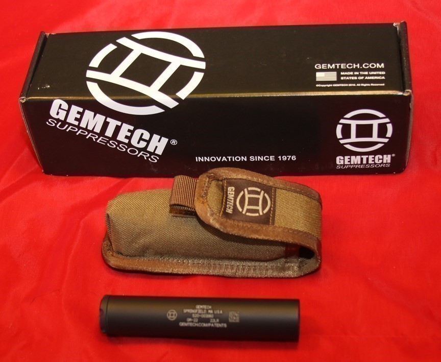 S&W Gemtech GM-22 Silencer -  NFA NEW!-img-2