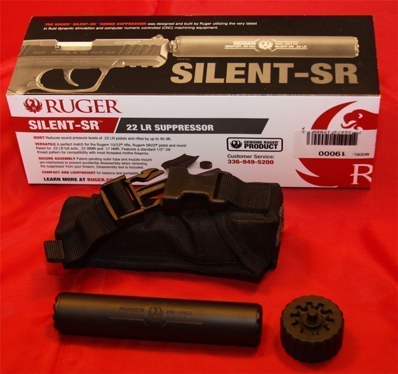 Ruger Silent SR-22 Silencer -  NFA NEW!-img-2