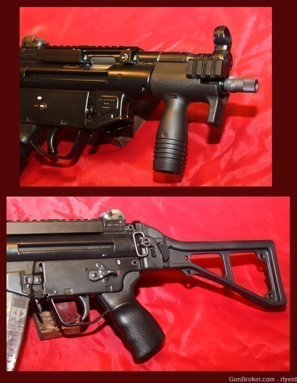 H&K MP5KN SBR (Short Barreled Rifle), 9mm, 5.5" Barrel - NFA!-img-3
