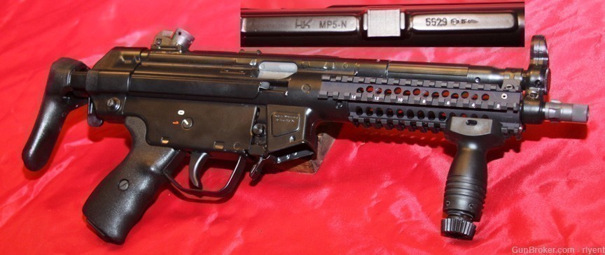 H&K MP5N SBR (Short Barreled Rifle), 9mm, 8.85" Barrel - NFA!-img-1
