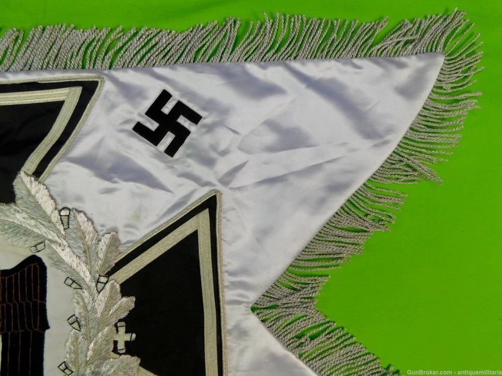 Silk Quality Reproduction of German Germany WW2  Flag Banner-img-12