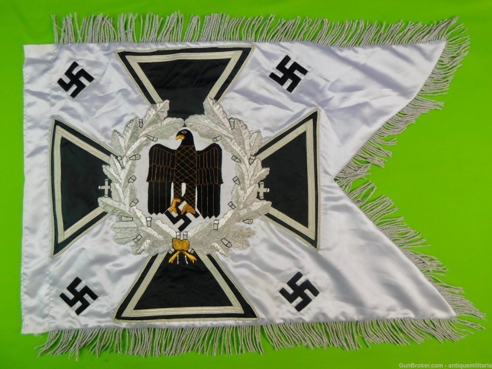 Silk Quality Reproduction of German Germany WW2  Flag Banner-img-0