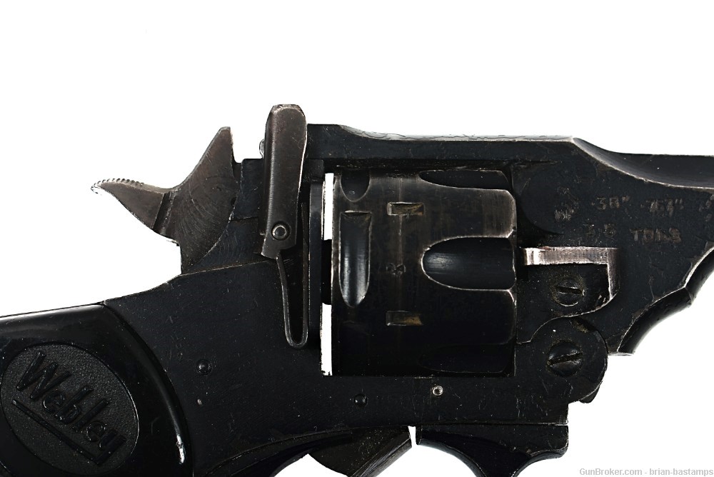 WWII British Army Webley Mark IV .38 Cal Revolver –SN: 86021 (C&R)-img-23