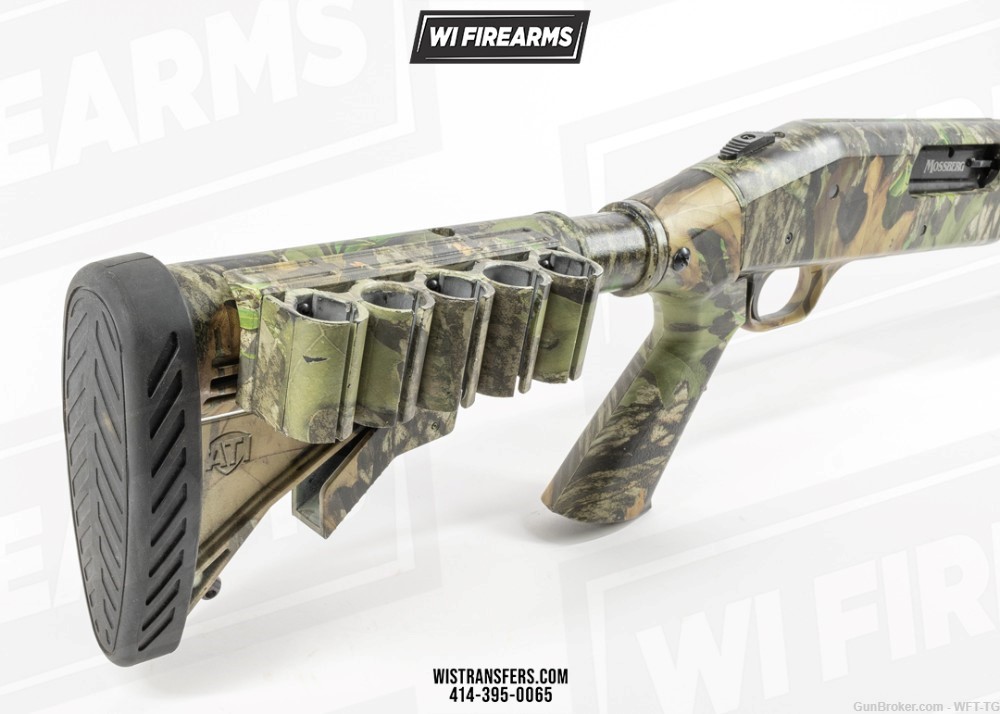 Mossberg 535 ATS Turkey Mossy Oak Obsession with Adjustable Stock & Carrier-img-5