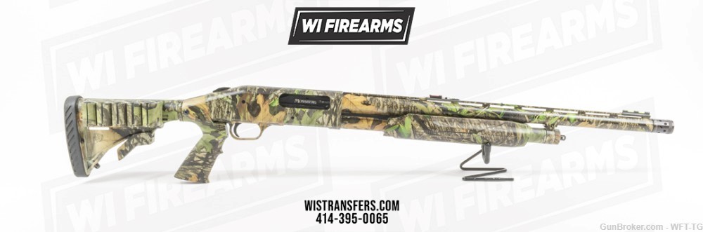 Mossberg 535 ATS Turkey Mossy Oak Obsession with Adjustable Stock & Carrier-img-1