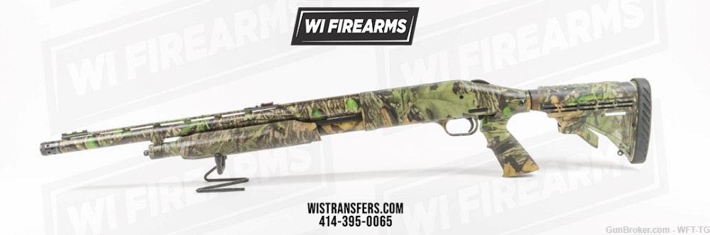 Mossberg 535 ATS Turkey Mossy Oak Obsession with Adjustable Stock & Carrier-img-0