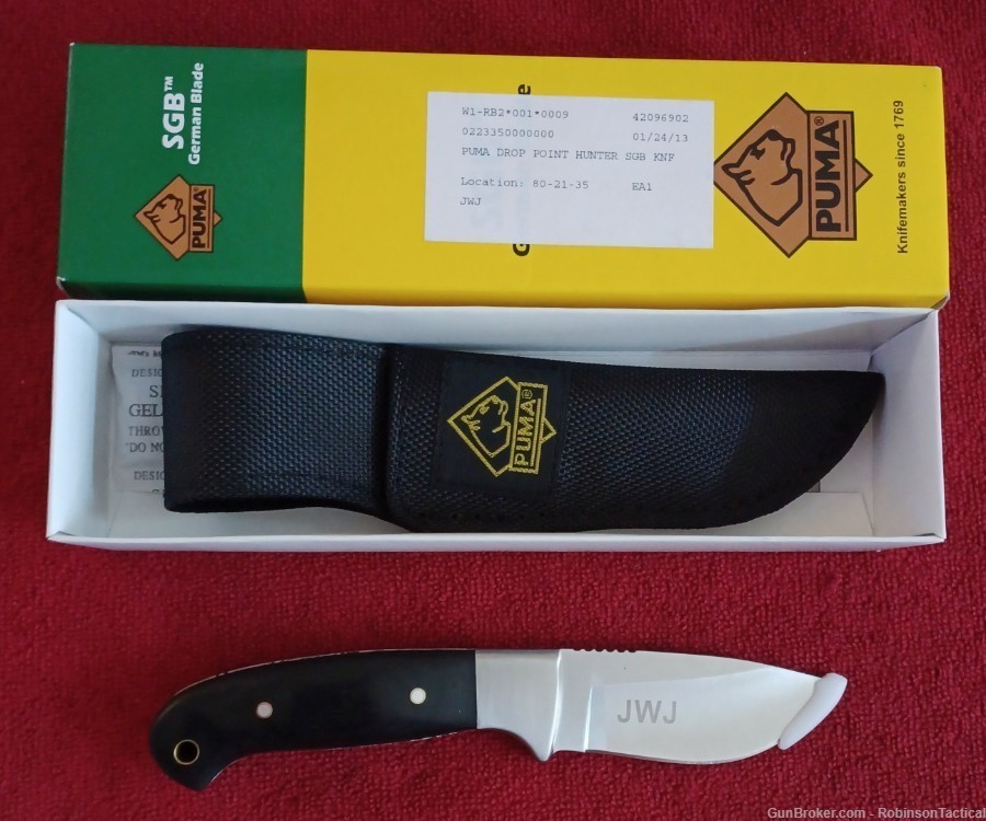"NEW" PUMA SGB SP DROP POINT KNIFE-img-2