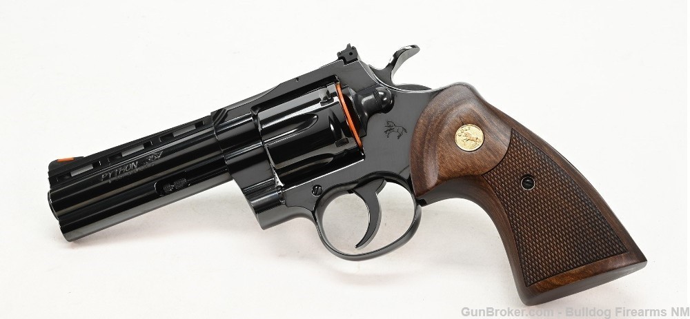 NIB Colt Python .357 Magnum BLUED 4.25 PB003829 098289003461 Model D-img-0