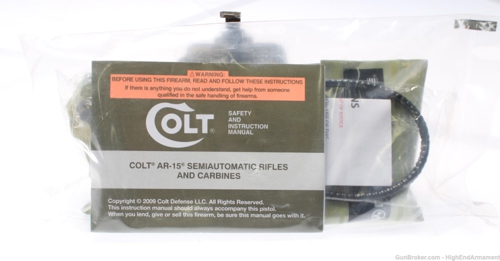 FACTORY COLT AR-15 INSPECTION PACK!-img-0