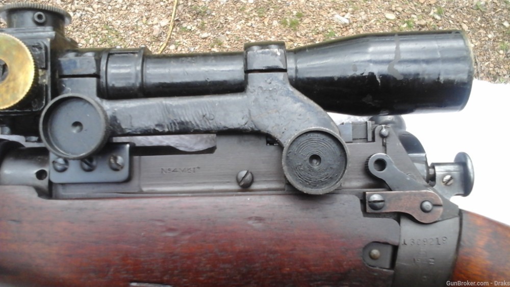 Enfield Savage No.32 (T) Sniper Rifle & Scope-img-3