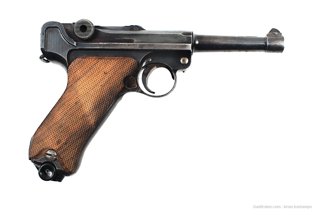 WWII Mauser BYF P08 Luger 9mm Pistol with Holster – SN: 2269R (C&R)-img-4