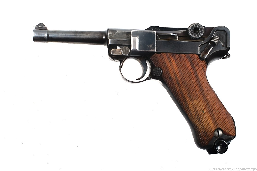 WWII Mauser BYF P08 Luger 9mm Pistol with Holster – SN: 2269R (C&R)-img-3