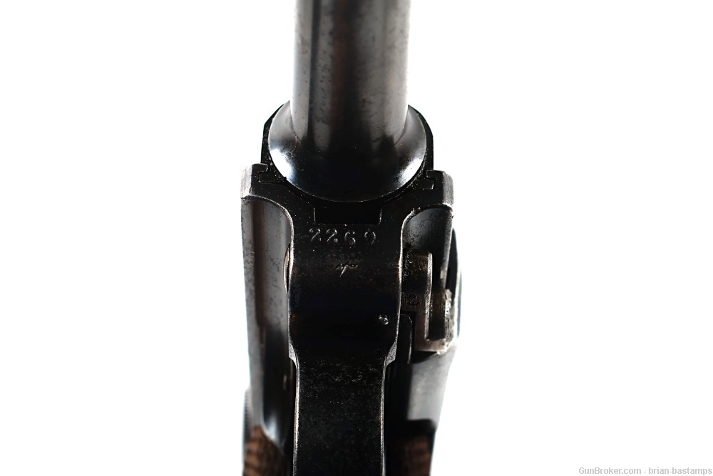 WWII Mauser BYF P08 Luger 9mm Pistol with Holster – SN: 2269R (C&R)-img-15