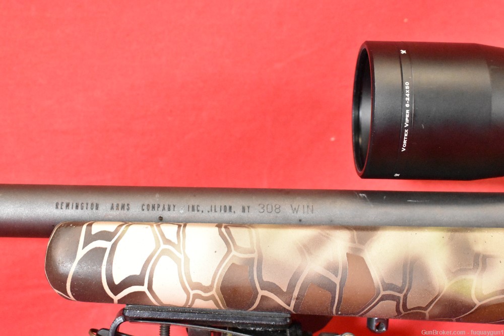 Remington 700 SPS Tactical AAC-SD 308 Vortex Viper 6-24x50 McMillan Stock-img-12