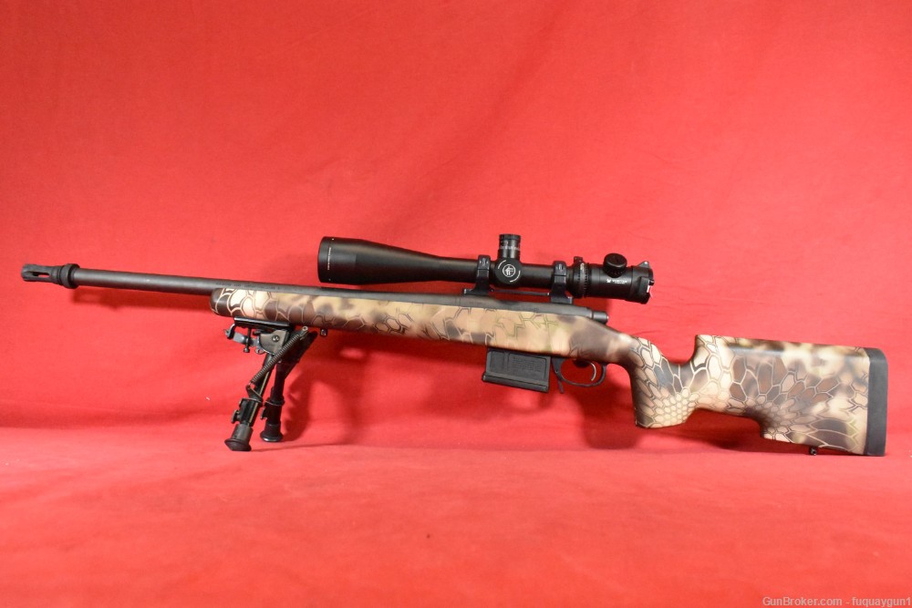 Remington 700 SPS Tactical AAC-SD 308 Vortex Viper 6-24x50 McMillan Stock-img-1