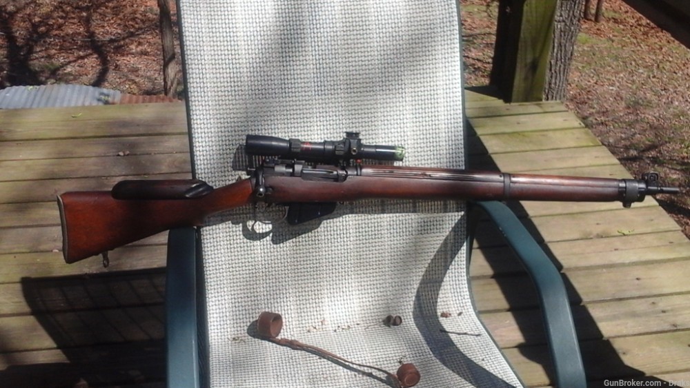 ENFIELD BSA SHIRLEY (T) RARE ALL MATCHING SCOPE TO RIFLE EXCELLENT-img-51