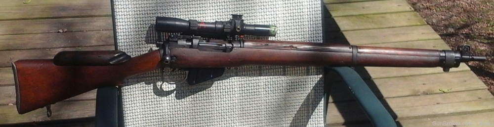ENFIELD BSA SHIRLEY (T) RARE ALL MATCHING SCOPE TO RIFLE EXCELLENT-img-39