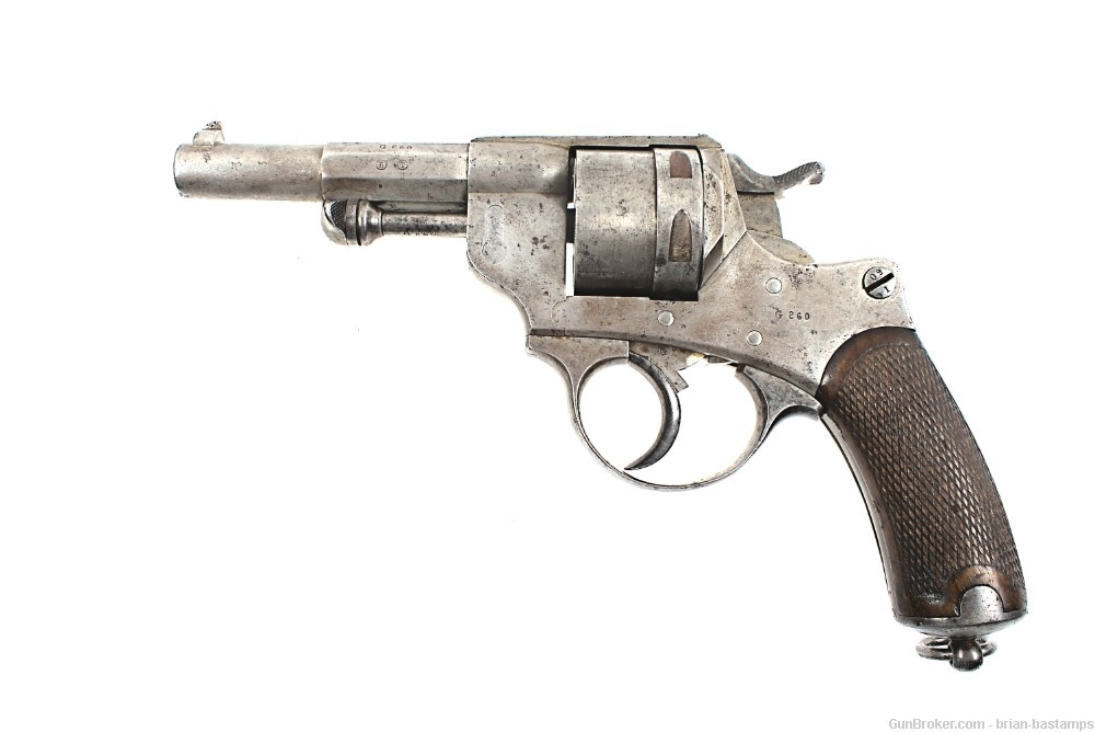 French St. Etienne 1873 Double Action 11mm Revolver – SN:G680 (Antique)-img-0