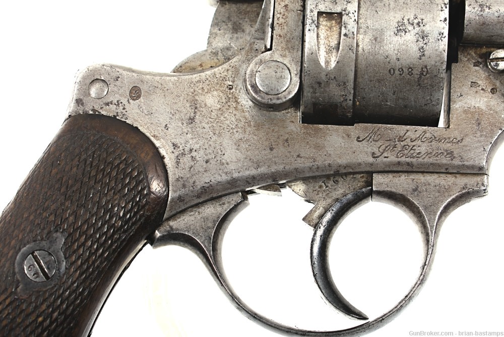 French St. Etienne 1873 Double Action 11mm Revolver – SN:G680 (Antique)-img-18