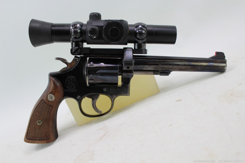S&W Model 14-2 target revolver 38 special-img-1