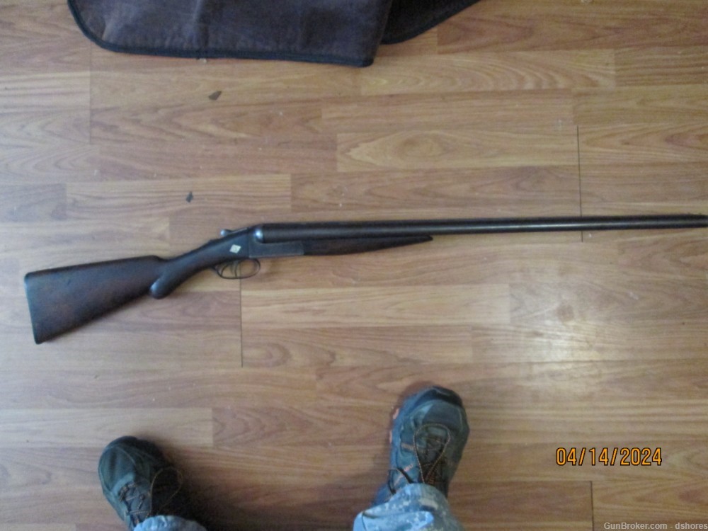 remington hamerless shotgun double barrel 12 gauge -img-0
