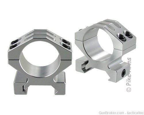 Pike Arms® Precision Billet MAchined 1" Diameter Scope Rings -img-2