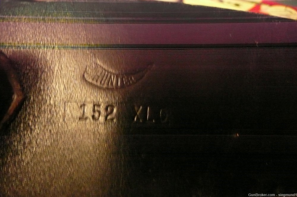 Hunter Western holster belt #152 RH, .22LR, Xlge, New Old Stock-img-0