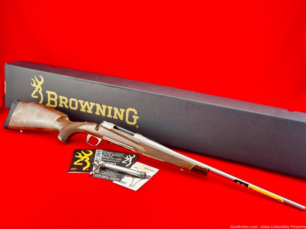 BROWNING X-BOLT GOLD MEDALLION .30-06 STAINLESS 26" *FACTORY ENGRAVED* NIB!-img-15